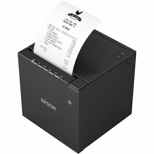 Epson OmniLink TM-m30III Desktop Direct Thermal Printer - Monochrome - Receipt Print - Fast Ethernet - USB - USB Host - With Cutter - C31CK50012