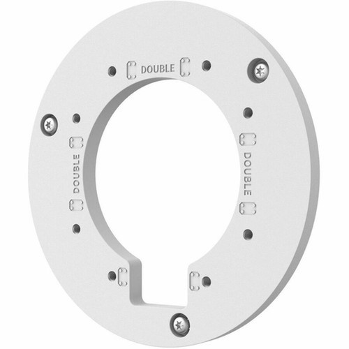 Hanwha Mounting Adapter for Security Camera Dome Wall Mount - White SBD-137WMA