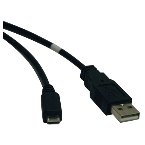 Tripp Lite USB to Micro-USB Cable - 3 ft USB Data Transfer Cable - First End: 1 x Type A Male USB - Second End: 1 x Micro Type B Male (Fleet Network)