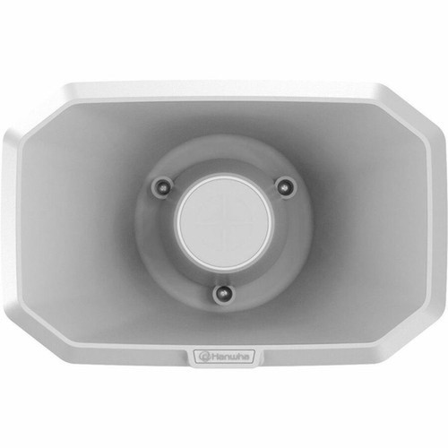 Hanwha SPA-H100W Speaker System - 10 W RMS - White - 650 Hz to 530 kHz SPA-H100W