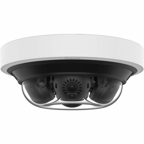 Hanwha PNM-C16013RVQ 4 Megapixel Network Camera - Color - Dome - White - 6562 ft 20 m Infrared Night Vision - H264 H265 MJPEG PNM-C16013RVQ