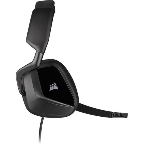 Corsair VOID ELITE SURROUND Premium Gaming Headset with 71 Surround Sound - Carbon - Stereo - Mini-phone 35mm USB - Wired - 32 - CA-9011205-NA