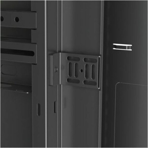Middle Atlantic DWR Series 18RU Pivoting Wall Rack - 26in Depth - Black - 18U Rack Height - Wall Mountable - Black - Plexiglas Steel DWR-18-26PD