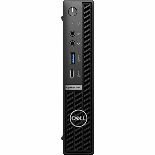 Dell OptiPlex 7000 7020 Desktop Computer - Intel Core i3 14th Gen i3-14100T - 8 GB - 256 GB SSD - Micro PC - Intel Chip - Windows 11 - (Fleet Network)