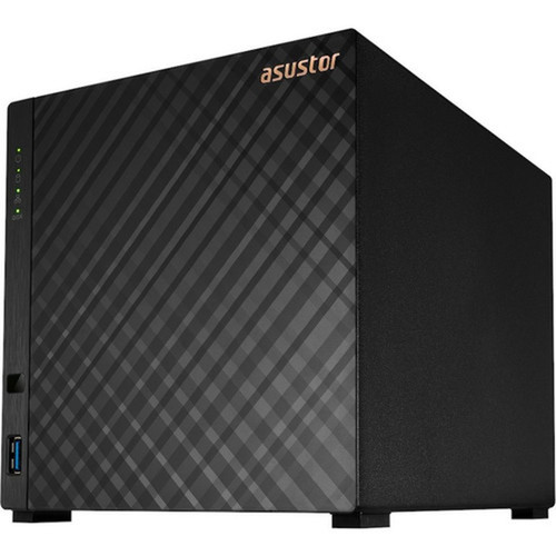 ASUSTOR Drivestor 4 AS1104T SANNAS Storage System - Realtek RTD1296 Quad-core 4 Core 140 GHz - 4 x HDD Supported - 72 TB Supported AS1104T