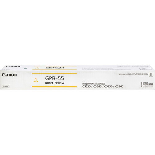 Canon GPR-55 Original Laser Toner Cartridge - Yellow - 1 Each - 60000 Pages 0484C003