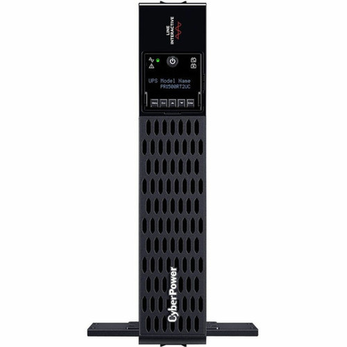 CyberPower Smart App Sinewave PR1500RT2UC 1500VA RackTower UPS - 2U RackTower - AVR - 3 Hour Recharge - 650 Minute Stand-by - 120 V PR1500RT2UC