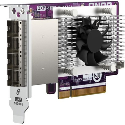 QNAP 16-port SATA Expansion Card - Serial ATA600 - PCI Express 30 x8 - Plug-in Card - RAID Supported - JBOD RAID Level - 16 Total - QXP-1600ES-A1164