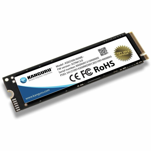Kanguru Opal SED300 2 TB Solid State Drive - M.2 2280 Internal - PCI Express NVMe (PCI Express NVMe 4.0 x4) - TAA Compliant - 3300 - - (Fleet Network)