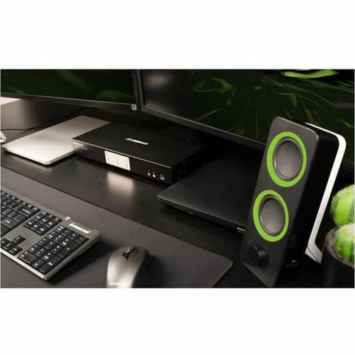 IOGEAR 2-Port 4K Dual View DisplayPort Matrix KVMP - 2 Computers - 1 Local Users - 4K - 4096 x 2160 - 6 x USB - 2 x HDMI - 2 x GCMS1922