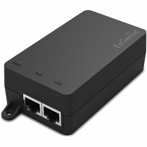 EnGenius 60W 802.3af/at/bt 10GbE Power over Ethernet Adapter - 120 V AC, 230 V AC Input - 1 x 10 Gigabit Ethernet Input Port(s) - 1 x (Fleet Network)