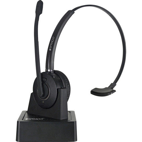 Spracht ZUM Maestro BT Headset - Mono - Wireless - Bluetooth - 33 ft - Over-the-head - Monaural - Supra-aural - Noise Canceling (Fleet Network)