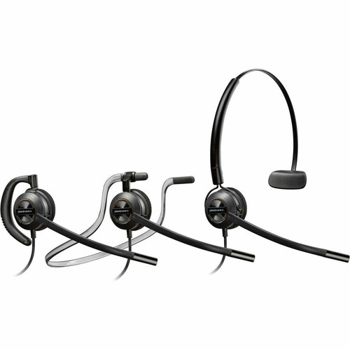 Poly EncorePro 540D with Quick Disconnect Convertible Digital Headset TAA - Mono - USB - Wired - Over-the-head - Monaural - Ear-cup - (Fleet Network)