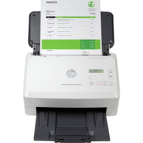 HP Scanjet Enterprise Flow 5000 S5 Sheetfed Scanner - 600 dpi Optical - 65 ppm Mono - 65 ppm Color - Duplex Scanning - USB 6FW09ABGJ