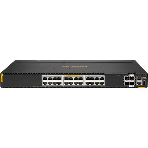 Aruba CX 6300 Layer 3 Switch - 24 Ports - Manageable - 10 Gigabit Ethernet, 25 Gigabit Ethernet, 50 Gigabit Ethernet - 10GBase-T, - 3 (Fleet Network)