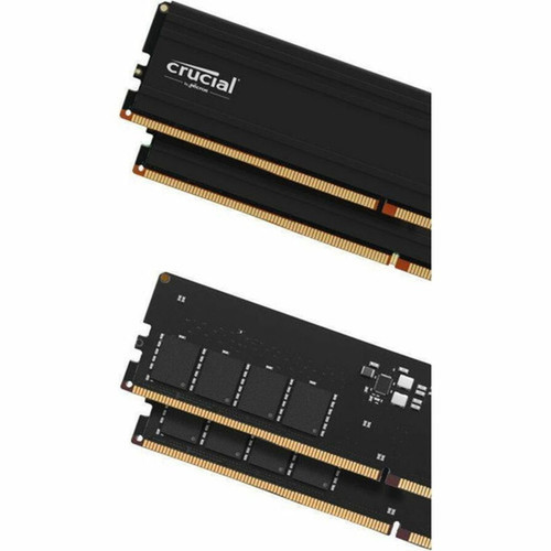 Crucial PRO 96GB 2 x 48GB DDR5 SDRAM Memory Kit - For Motherboard Desktop PC - 96 GB 2 x 48GB - DDR5-5600PC5-44800 DDR5 SDRAM - CP2K48G56C46U5