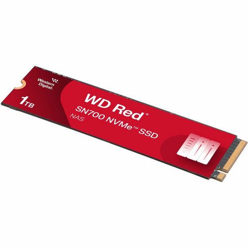 Western Digital Red S700 WDS100T1R0C 1 TB Solid State Drive - M2 2280 Internal - PCI Express NVMe PCI Express NVMe 30 x4 - Storage WDS100T1R0C
