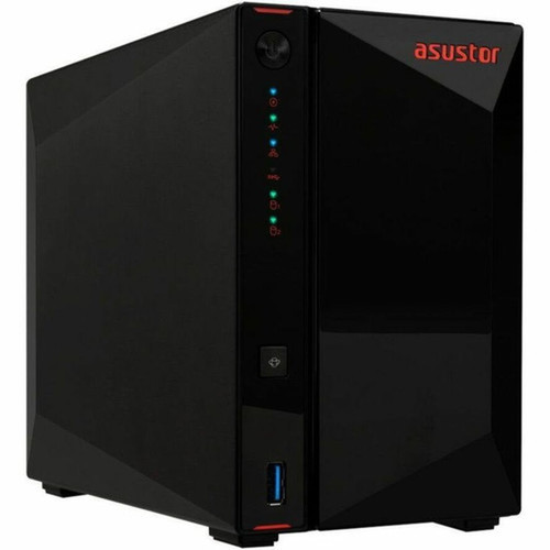 ASUSTOR Nimbustor 2 Gen2 AS5402T SANNAS Storage System - Intel Celeron N5105 Quad-core 4 Core 2 GHz - 2 x HDD Supported - 0 x HDD - AS5402T