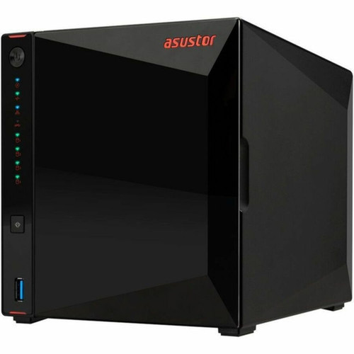 ASUSTOR Nimbustor 4 Gen2 AS5404T SANNAS Storage System - Intel Celeron N5105 Quad-core 4 Core 2 GHz - 4 x HDD Supported - 0 x HDD - AS5404T