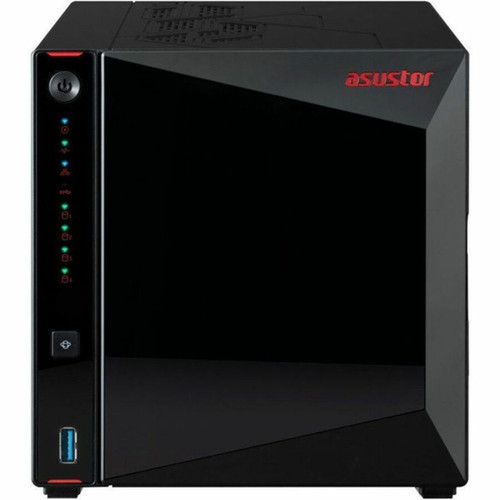 ASUSTOR Nimbustor 4 Gen2 AS5404T SANNAS Storage System - Intel Celeron N5105 Quad-core 4 Core 2 GHz - 4 x HDD Supported - 0 x HDD - AS5404T