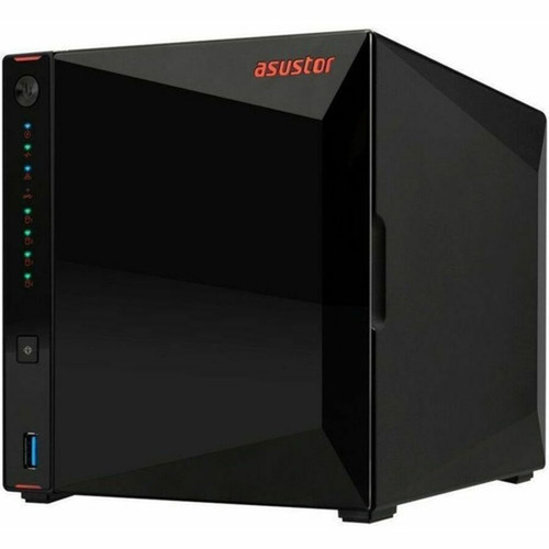ASUSTOR Nimbustor 4 Gen2 AS5404T SANNAS Storage System - Intel Celeron N5105 Quad-core 4 Core 2 GHz - 4 x HDD Supported - 0 x HDD - AS5404T