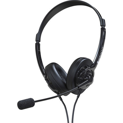 Spracht ZUM ZUM350B Headset - Stereo - Mini-phone 35mm Sub-mini phone 25mm - Wired - Over-the-head - Binaural - Circumaural - ZUM350B