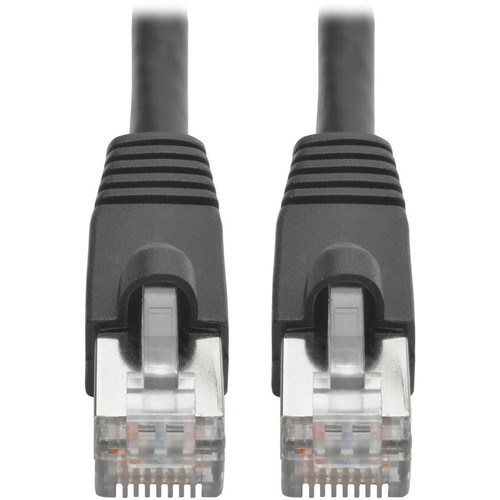 Tripp Lite by Eaton N262-004-BK Cat.6a STP Patch Network Cable - 4 ft Category 6a Network Cable for Network Device, Switch, Hub, Patch (Fleet Network)