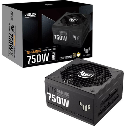 Asus TUF Gaming 750W Gold - 3.3 V DC, 5 V DC, 12 V DC, -12 V DC Output - 1 Fan(s) - 92% Efficiency (Fleet Network)