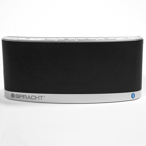 Spracht Blunote2.0 Portable Bluetooth Speaker System - 10 W RMS - Black - Battery Rechargeable - USB - 1 Pack (Fleet Network)