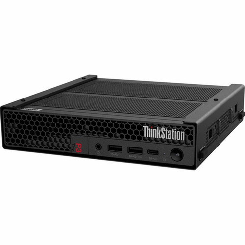 Lenovo ThinkStation P3 30H0003XUS Workstation - 1 x Intel Core i9 13th Gen i9-13900 - 16 GB - 512 GB SSD - Tiny - Black - Intel Q670 - 30H0003XUS