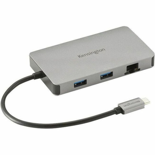 Kensington UH1450P USB-C Mobile Dock - for NotebookDesktop PCSmartphoneMonitorKeyboardMouse - USB Type C - 2 Displays Supported - K36900WW