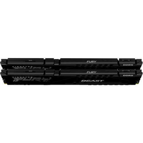 Kingston FURY Beast 16GB 2 x 8GB DDR5 SDRAM Memory Kit - For Computer Motherboard - 16 GB 2 x 8GB - DDR5-5200PC5-41600 DDR5 - - KF552C36BBEK2-16