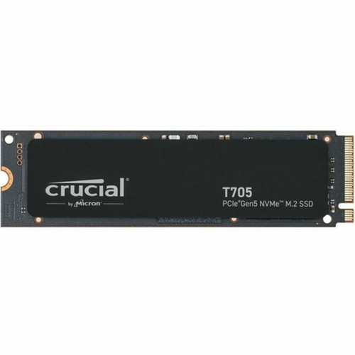Crucial T705 1 TB Solid State Drive - M2 2280 Internal - PCI Express NVMe PCI Express NVMe 50 x4 - Desktop PC Device Supported - - CT1000T705SSD3