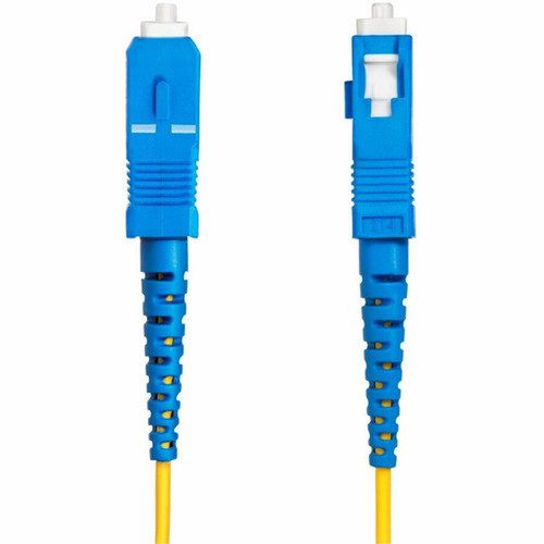 StarTechcom 30m 984ft SC to SC UPC OS2 Single Mode Simplex Fiber Optic Cable 9125microm 40G100G LSZH Fiber Patch Cord - SPSMSCSC-OS2-30M