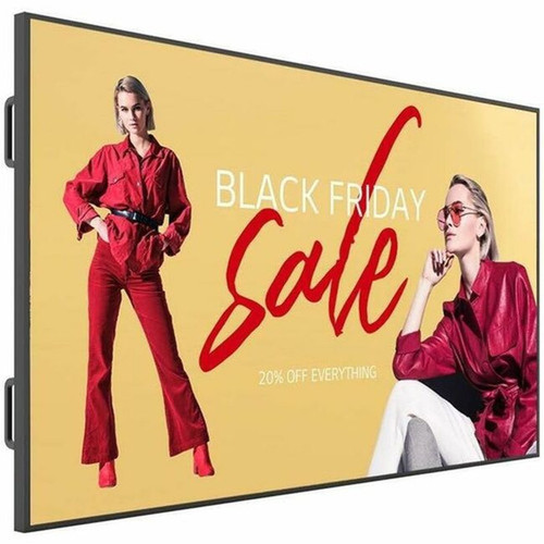 LG UM5K Series - 110 UHD Large Screen Signage - 110 LCD - Advanced Super Dimension Switch  ADS  - 16 Hours 7 Days Operation - x 110UM5K-B