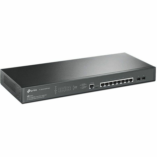 TP-Link JetStream 8-Ports TL-SG3210XHP-M2 Managed Ethernet Switch - 8 Ports - Manageable - Fast Ethernet, Gigabit Ethernet, 2.5 10 - - (Fleet Network)