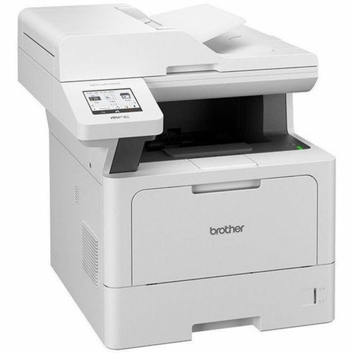 Brother MFC-L5710DN Wired Laser Multifunction Printer - Monochrome - CopierFaxPrinterScanner - 48 ppm Mono Print - 1200 x 600 dpi - MFCL5710DN