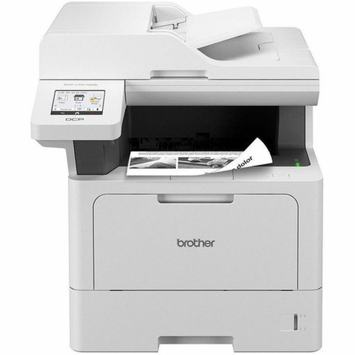 Brother MFC-L5710DN Wired Laser Multifunction Printer - Monochrome - CopierFaxPrinterScanner - 48 ppm Mono Print - 1200 x 600 dpi - MFCL5710DN