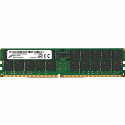 Crucial 64GB DDR5 SDRAM Memory Module - For Server Workstation - 64 GB 1 x 64GB - DDR5-4800PC5-38400 DDR5 SDRAM - 4800 MHz Memory MTC40F2046S1RC48BR