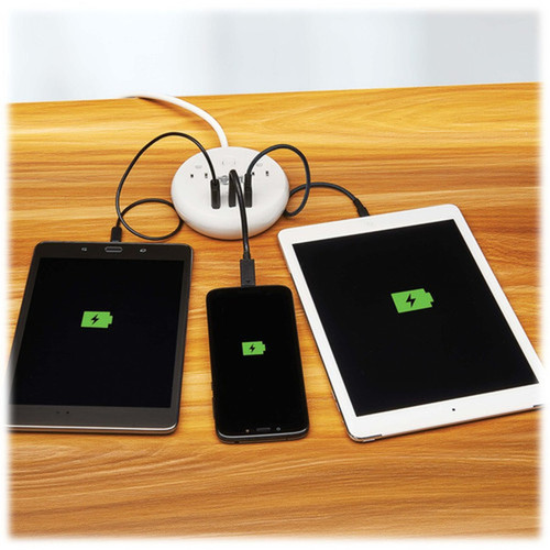 Tripp Lite by Eaton Safe-IT TLP26PD30WCAM 5-Outlets Surge SuppressorProtector - 2 x NEMA 5-15R 2 x USB Type A 1 x USB Type C - 30 - TLP26PD30WCAM