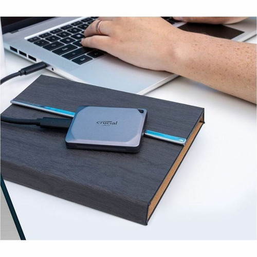 Crucial X9 Pro 4 TB Portable Solid State Drive - External - Gray - MAC PlayStation Desktop PC Gaming Console Xbox Device Supported CT4000X9PROSSD9