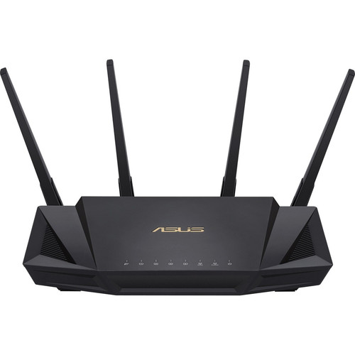 Asus AiMesh RT-AX58U Wi-Fi 6 IEEE 802.11ax Ethernet Wireless Router - 2.40 GHz ISM Band - 5 GHz UNII Band - 4 x Antenna(4 x External) (Fleet Network)