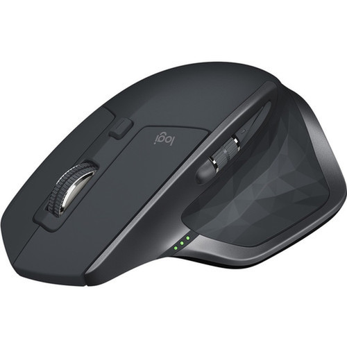 Logitech MX Master 2S - Darkfield - Wireless - BluetoothRadio Frequency - 240 GHz - Graphite - USB - 4000 dpi - Scroll Wheel - 7 910-005965