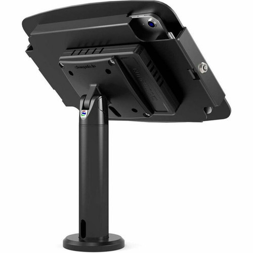 Compulocks Galaxy Tab A8 105 Space Enclosure Tilting Stand 8 Plus Hub - Up to 105 Screen Support - Countertop - Aluminum - Black TCDP01105GA8SBH01