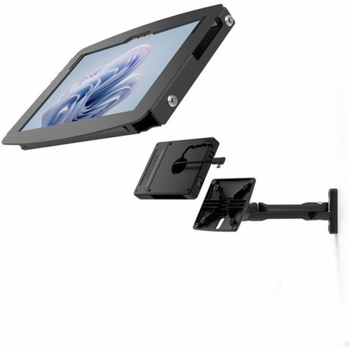 Compulocks Mounting Enclosure for Tablet - Black - 13 Screen Support 827B580SPSBH01