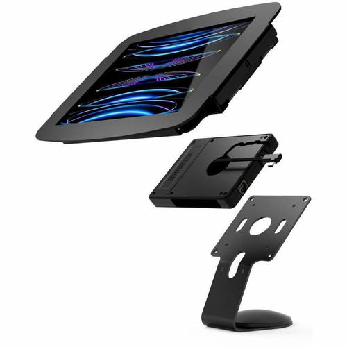 Compulocks Mounting Enclosure for Tablet, Hub - Black - 11" Screen Support - 75 x 75, 100 x 100 - VESA Mount Compatible (Fleet Network)
