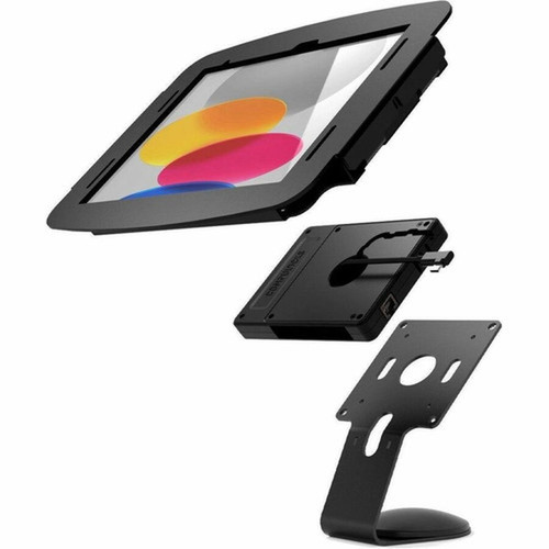 Compulocks Mounting Enclosure for Tablet Hub - Black - 129 Screen Support - 75 x 75 100 x 100 - VESA Mount Compatible 111B299PSENBH01