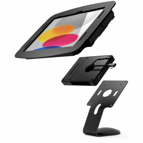 Compulocks Mounting Enclosure for Tablet Hub - Black - 109 Screen Support - 100 x 100 75 x 75 - VESA Mount Compatible 111B209IPDSBH01