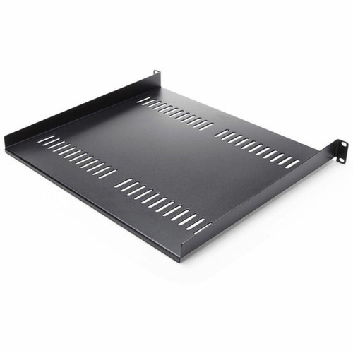 StarTechcom 1U Server Rack Cabinet Shelf - Fixed 16 Deep Cantilever Rackmount Tray for 19 DataAVNetwork Enclosure wCage Nuts - CABSHELF116V2PK