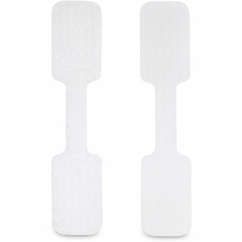 StarTechcom Wire  Cable Label - 4764 Height x 4564 Width x 3 12 Length - Removable Adhesive - White - 100 Pack - Residue-free CABLE-TAG-HLWH